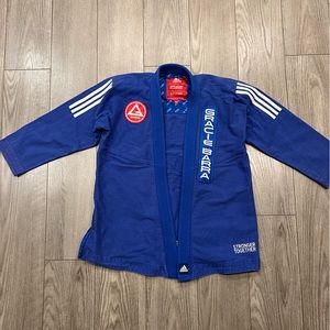 Gracie Barra BJJ adidas competition team kimono gi.